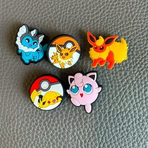 🆕 Pokemon Crocs Shoe Charms